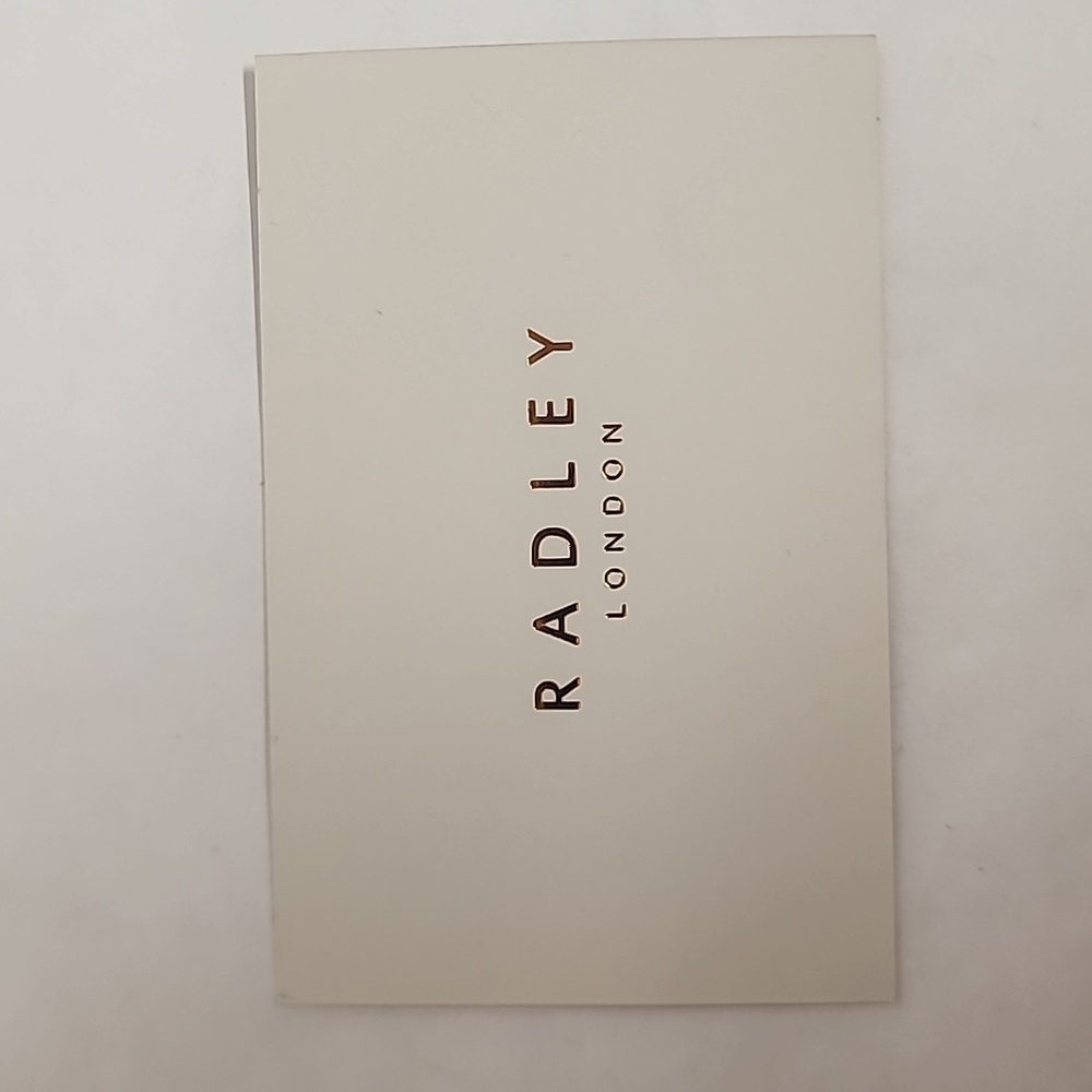 Radley London Liverpool Street Vintage Black Crossbody Bag Gold Accents & Charms - Picture 10 of 14